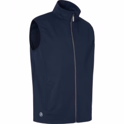 ABACUS LYTHAM SOFTSHELL WIND VEST NAVY
