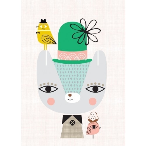 Kinderposter Thierry Bear 29.7x42cm