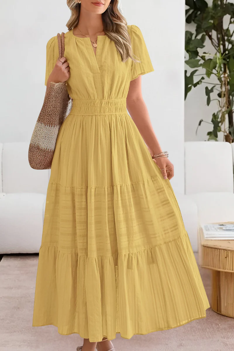 Adelphine - Lichte en elegante Boho zomerjurk - Afbeelding 2