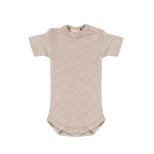 Kico Label – Romper – 100% Merinowol – Beige