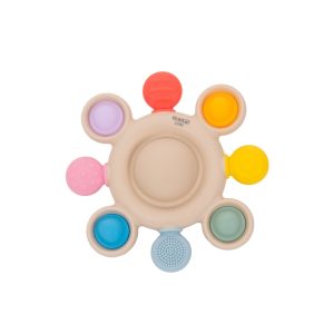 Tickit – Sensorisch speelgoed – Pop-it bijtring – rammelaar
