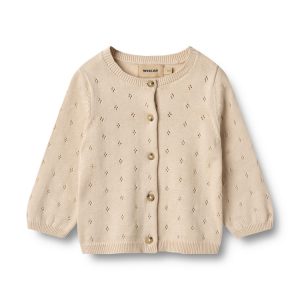 Wheat – Gebreid vest – Maia – Offwhite